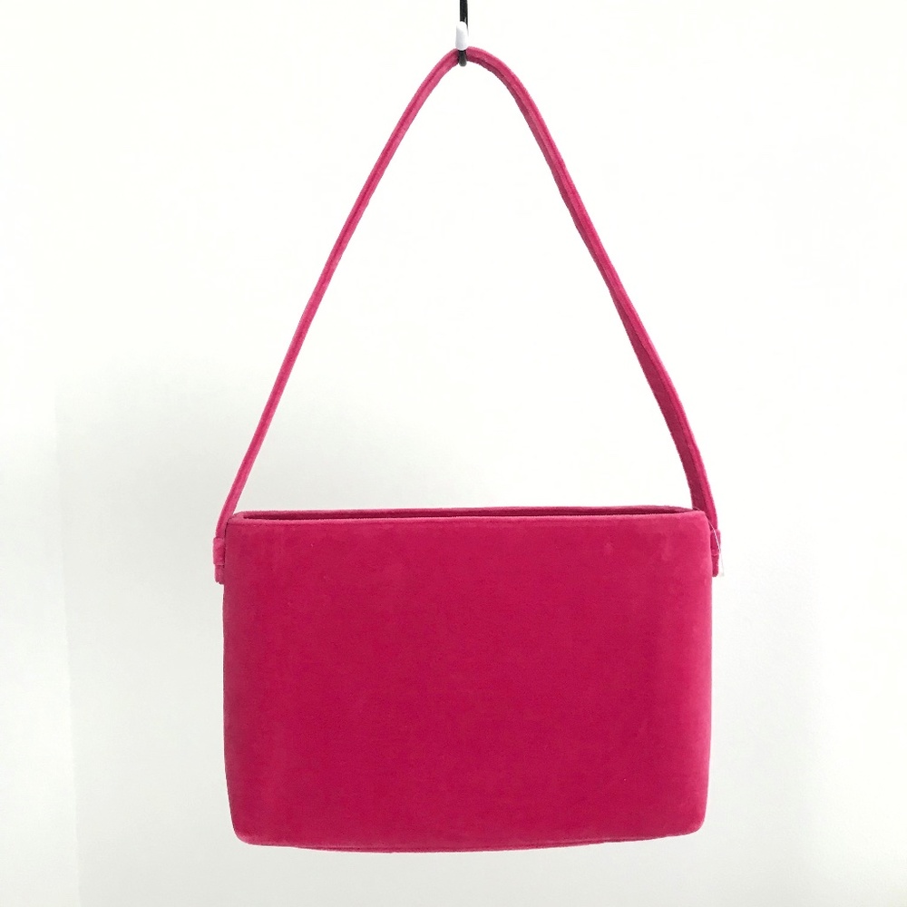 NWOT Vintage kate spade Velvet Purse Pink - Picture 2 of 6